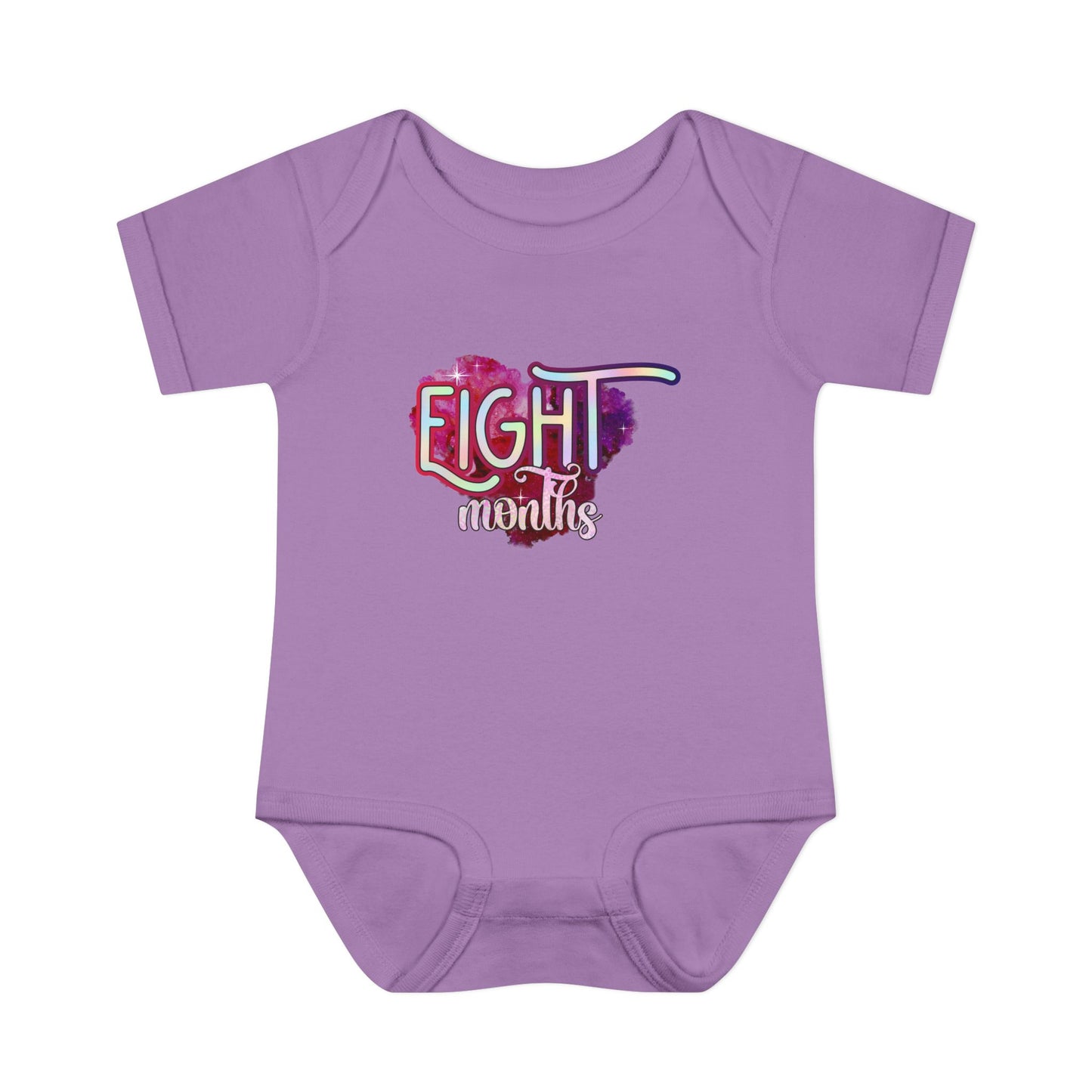 Stardust Baby Milestone Bodysuit-Eight Months