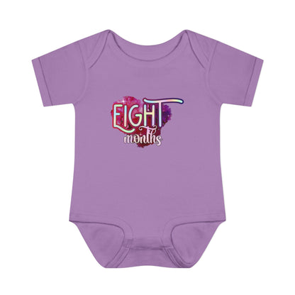 Stardust Baby Milestone Bodysuit-Eight Months