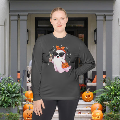 Sip & Scare Adult Long Sleeve Tee