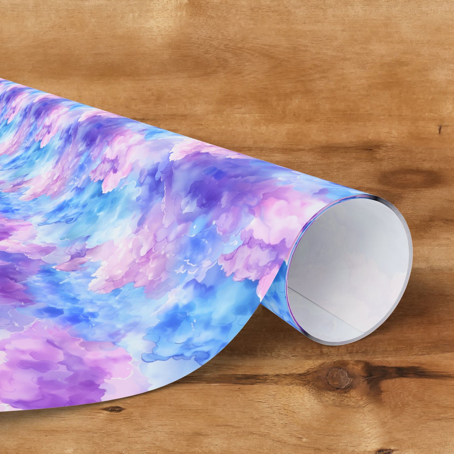 Pastel Clouds Wrapping Paper