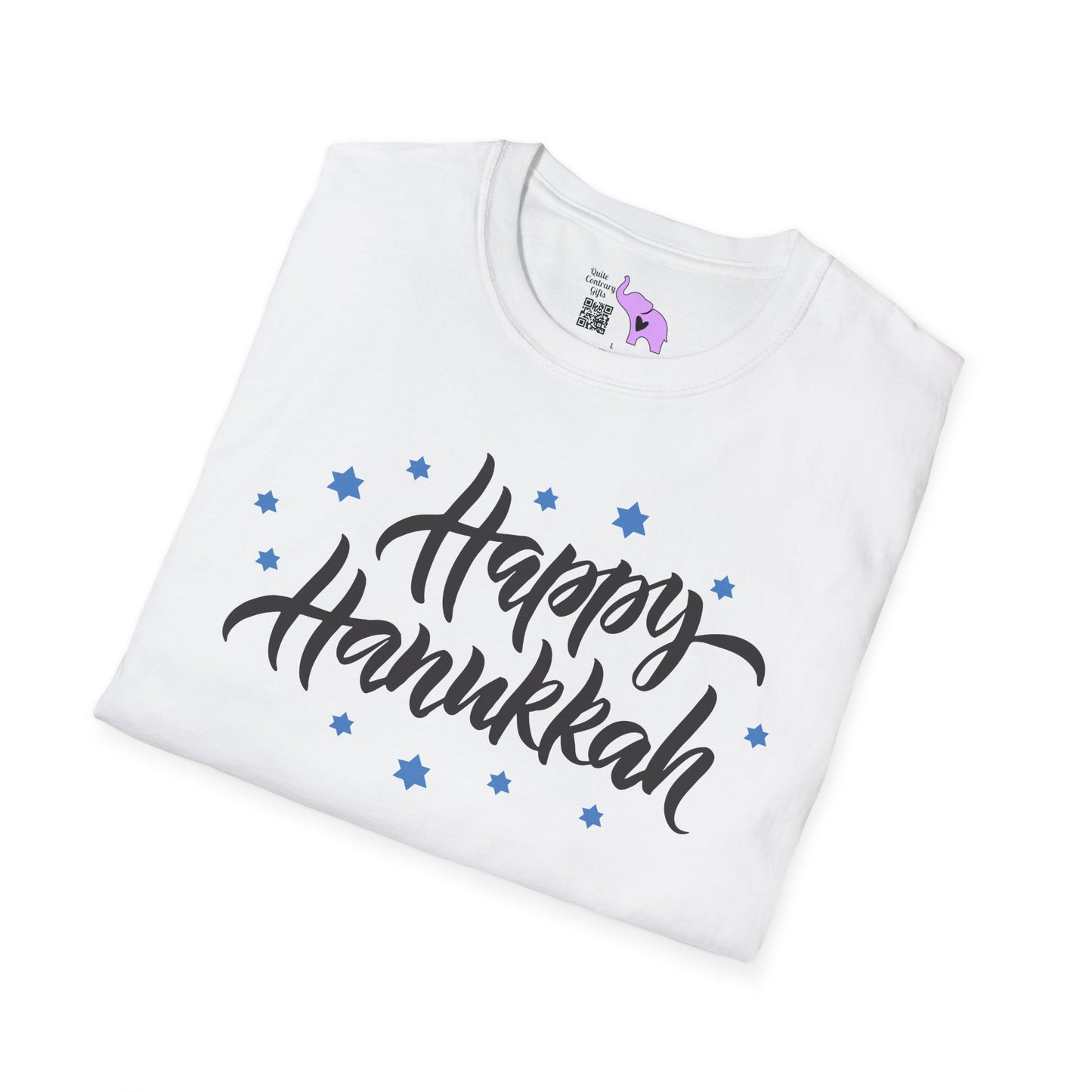 Happy Hanukkah 3 Adult T-shirt