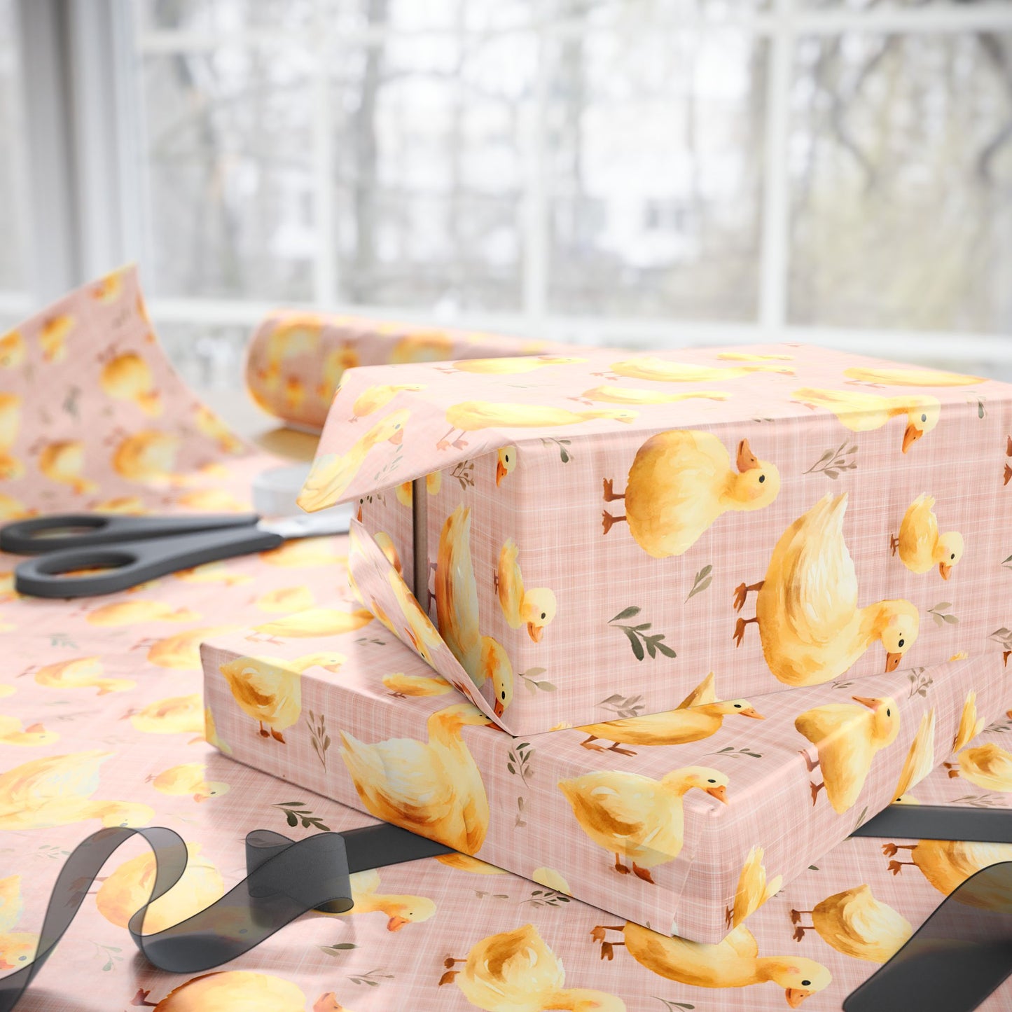 Ducky Daydream Wrapping Paper