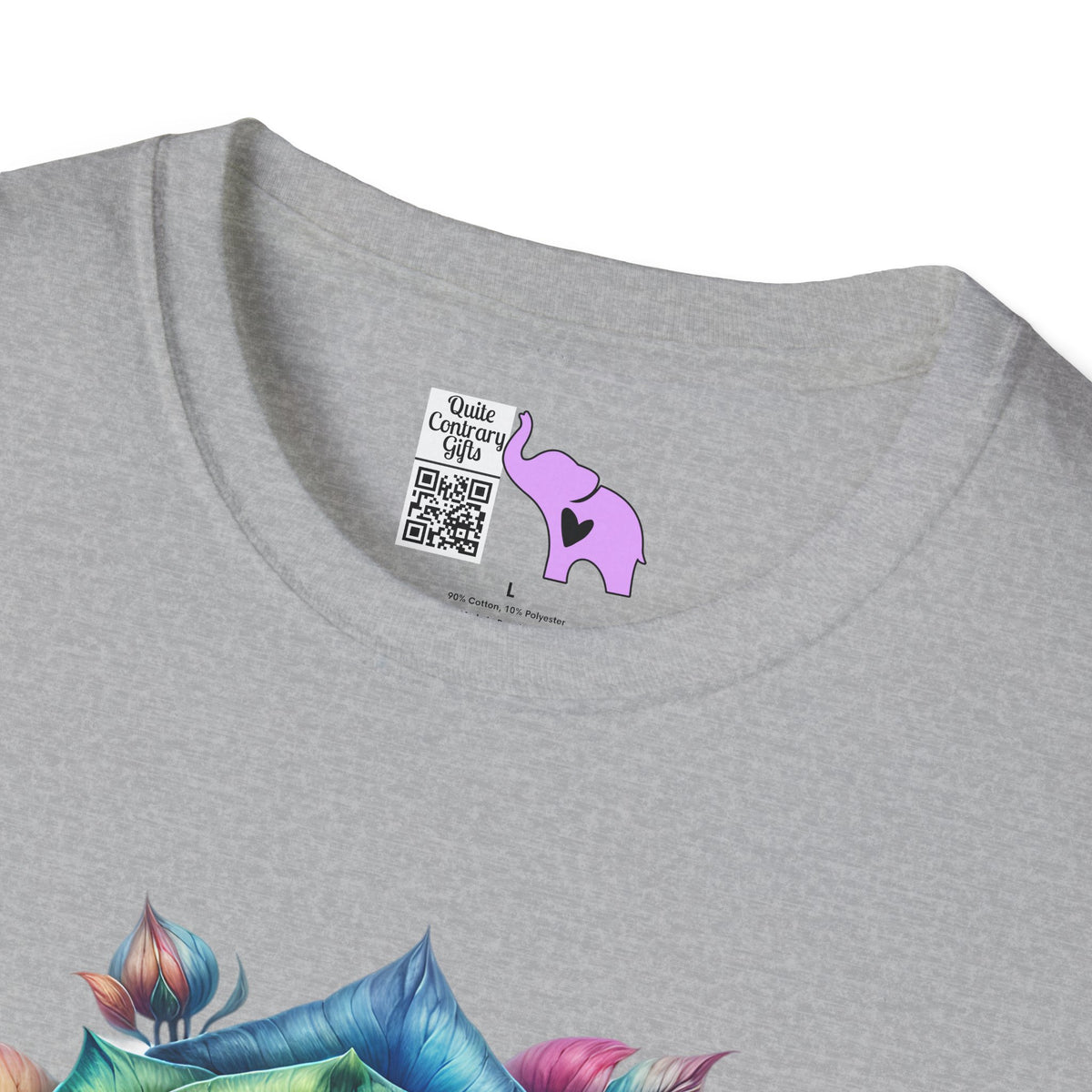 Colorful Rose Adult T-shirt