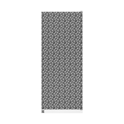 Monochrome Paradise Bloom Gift Wrap for All Occasions