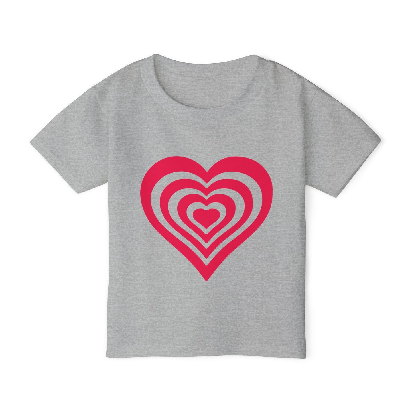 Layered Hearts Heavy Cotton™ Toddler T-shirt