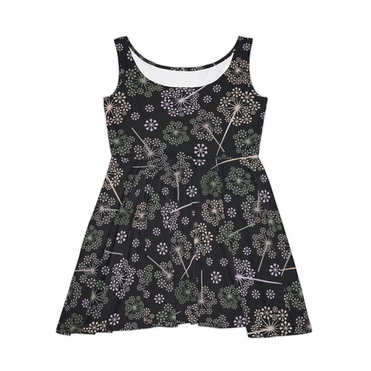 Dandelion Nightfall Women's Skater Dress