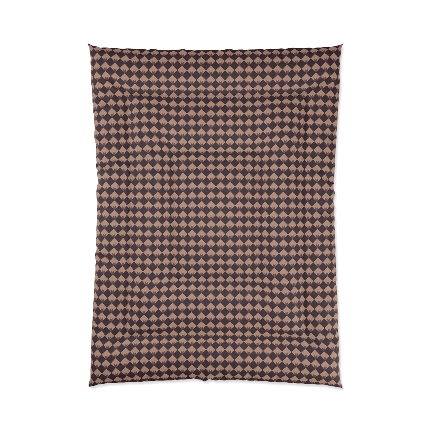 Diamond Bloom-Crimson & Plum Comforter