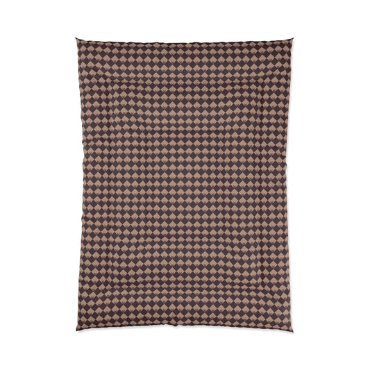 Diamond Bloom-Crimson & Plum Comforter
