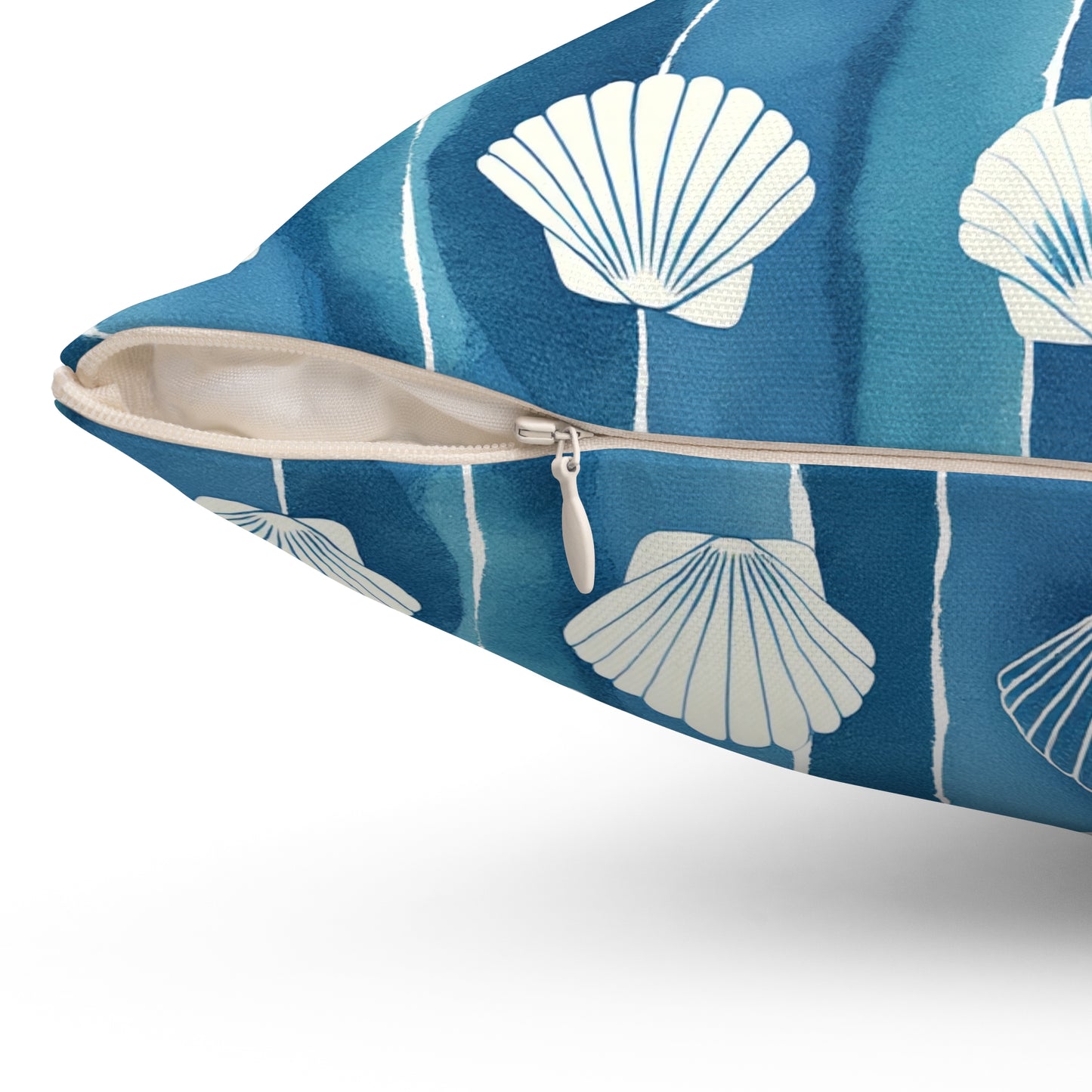 Oceanline Shells Throw Pillow