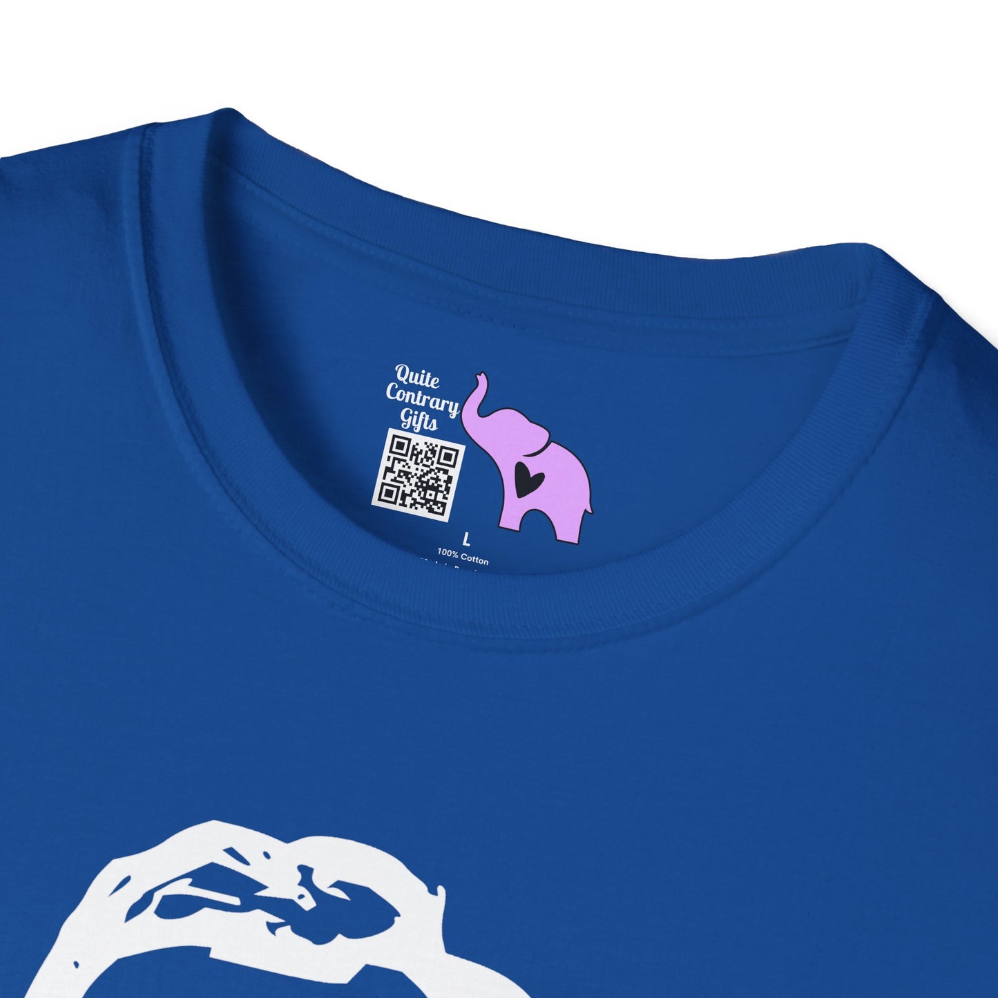 Abraham Lincoln w/Flag Sunglasses Adult T-shirt