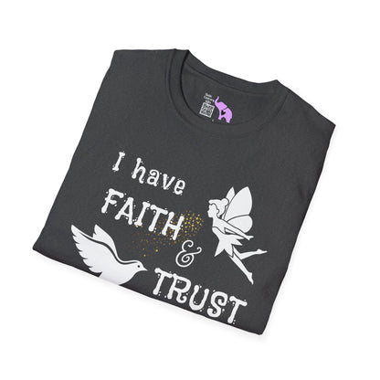 Faith Trust No PIxie Dust Adult T-shirt