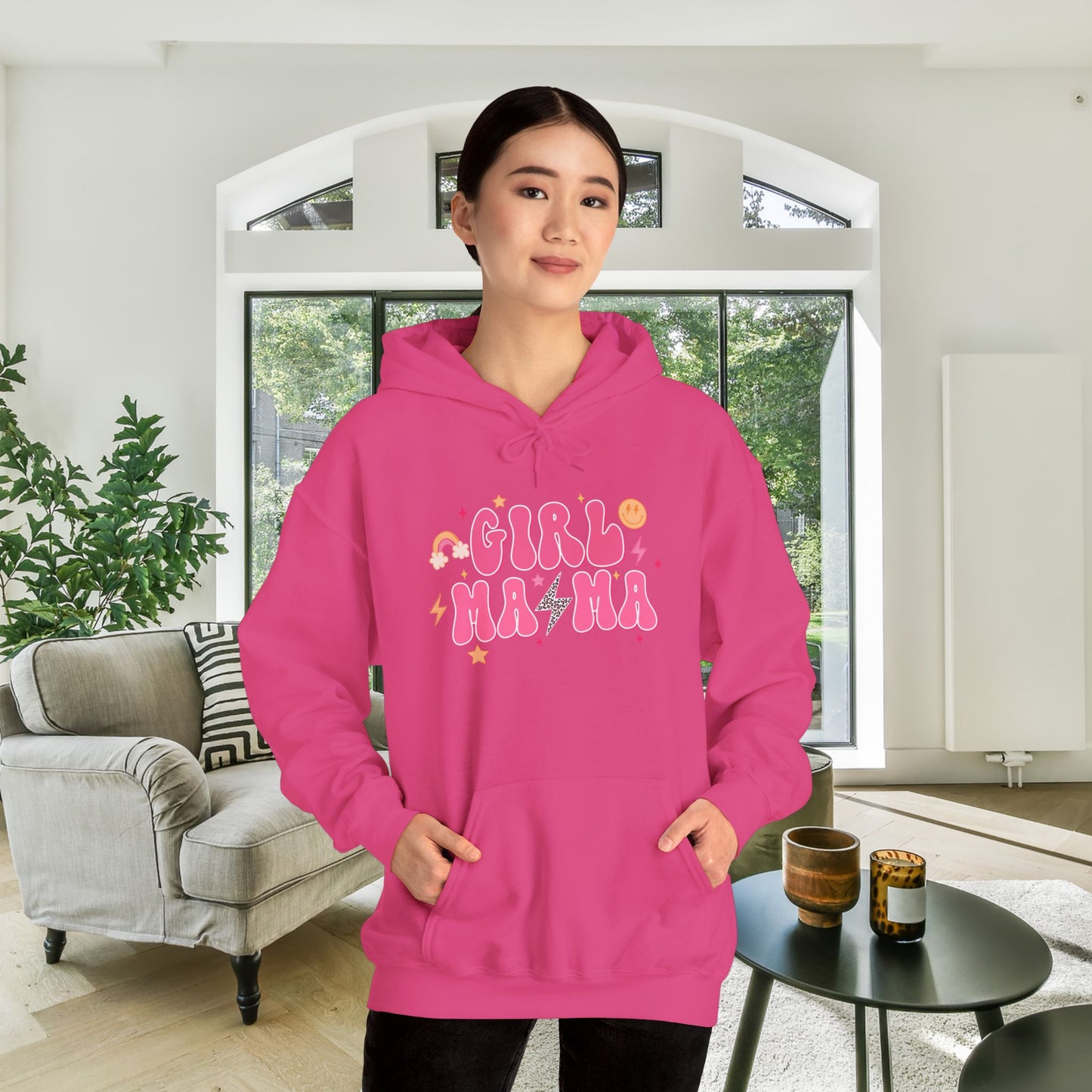 Girl Mama Heavy Blend™ Hooded Sweatshirt