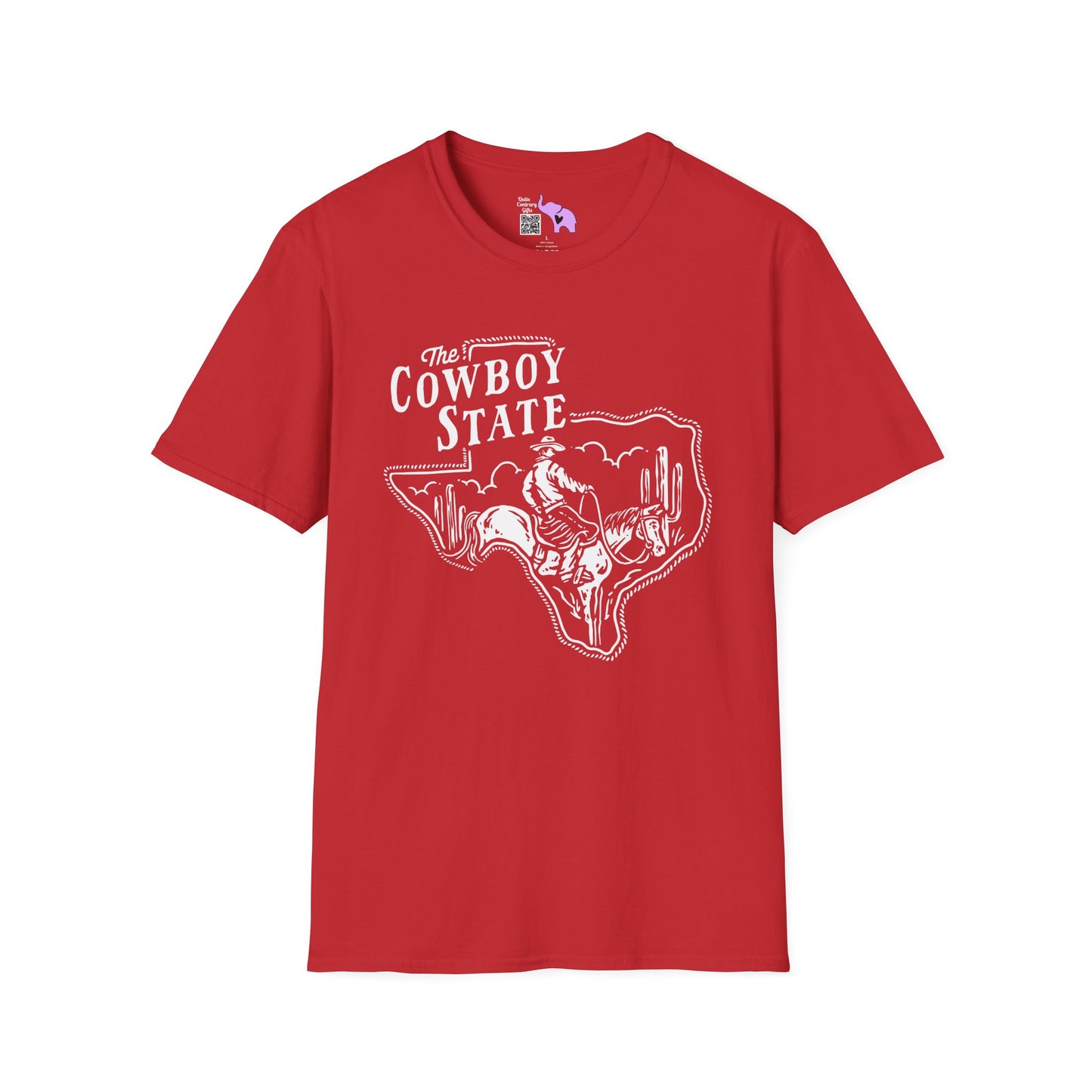 Texas The Cowboy State Adult T-shirt