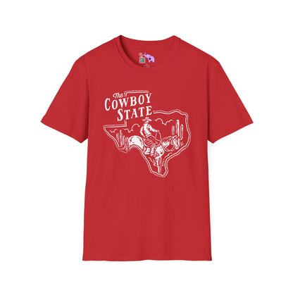 Texas The Cowboy State Adult T-shirt