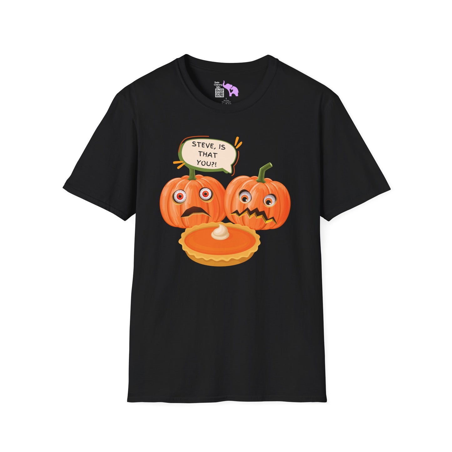 Pumpkin Pie Steve Is That You?! Adult T-shirt