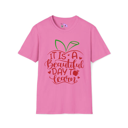It's A Beautiful Day To Learn Adult T-shirt