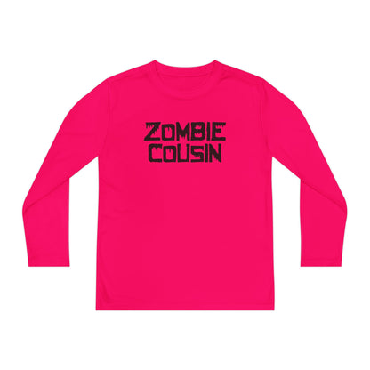 ""Zombie Cousin Youth Long Sleeve Tee