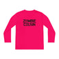 ""Zombie Cousin Youth Long Sleeve Tee