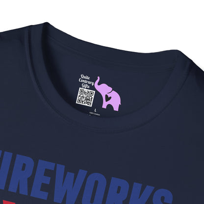 Fireworks Expert If I Run You Run T-shirt