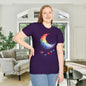 Colorfall Heart Moon Adult T-shirt