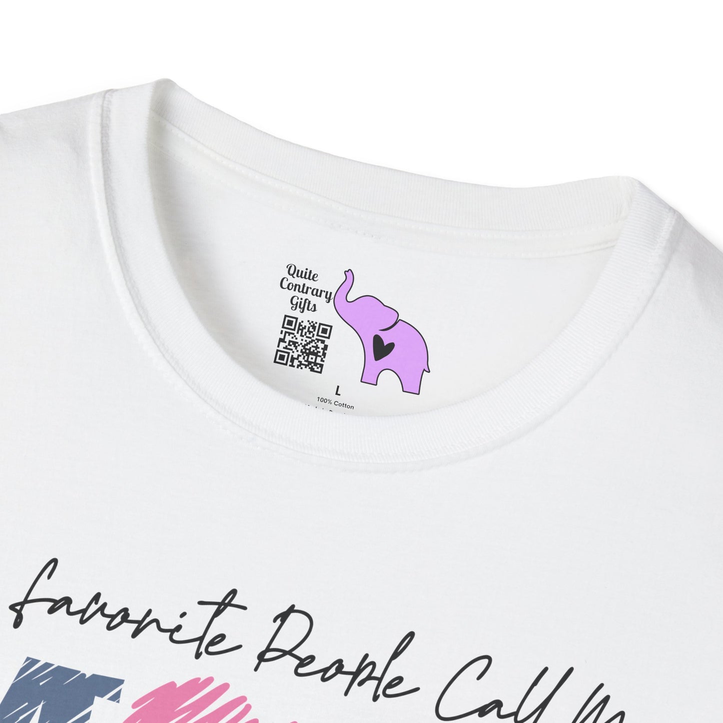 My Favorite People Call Me Mom Adult T-shirt