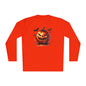 Disco Orange Pumpkin Adult Long Sleeve Tee
