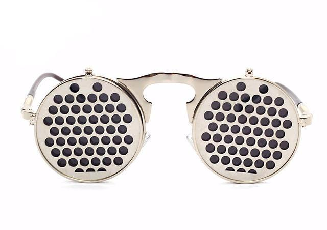 Retro Steampunk Flip Up Sunglasses