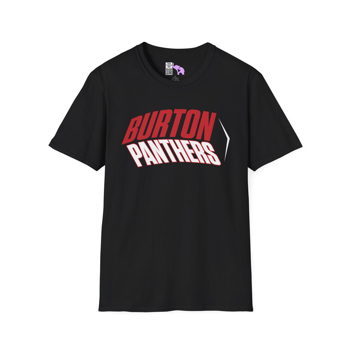 Burton Panthers (Angled) Adult T-shirt
