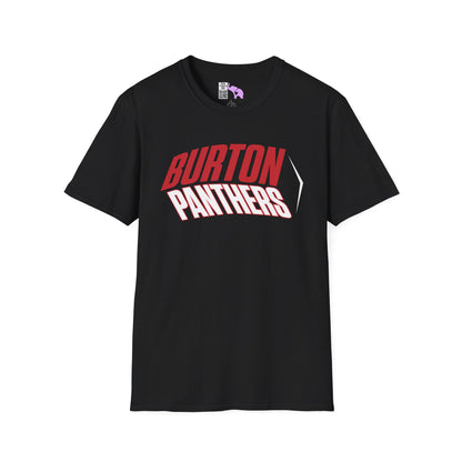 Burton Panthers (Angled) Adult T-shirt