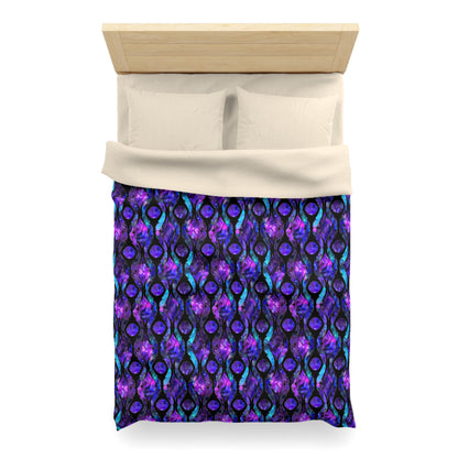 Celestial Glass Microfiber Duvet Cover