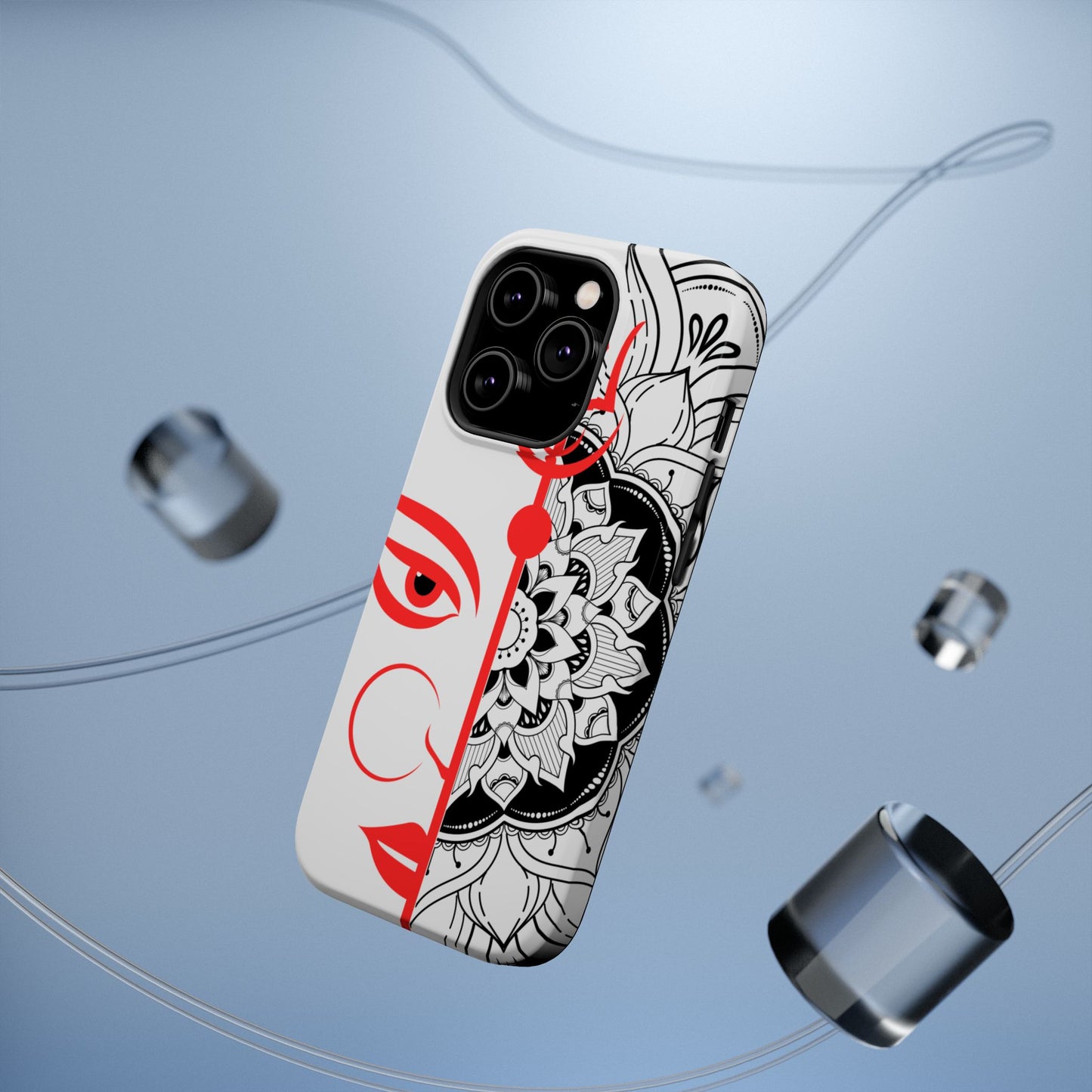 Goddess Durga Mata w/Manala MagSafe® Compatible Tough Case for iPhone