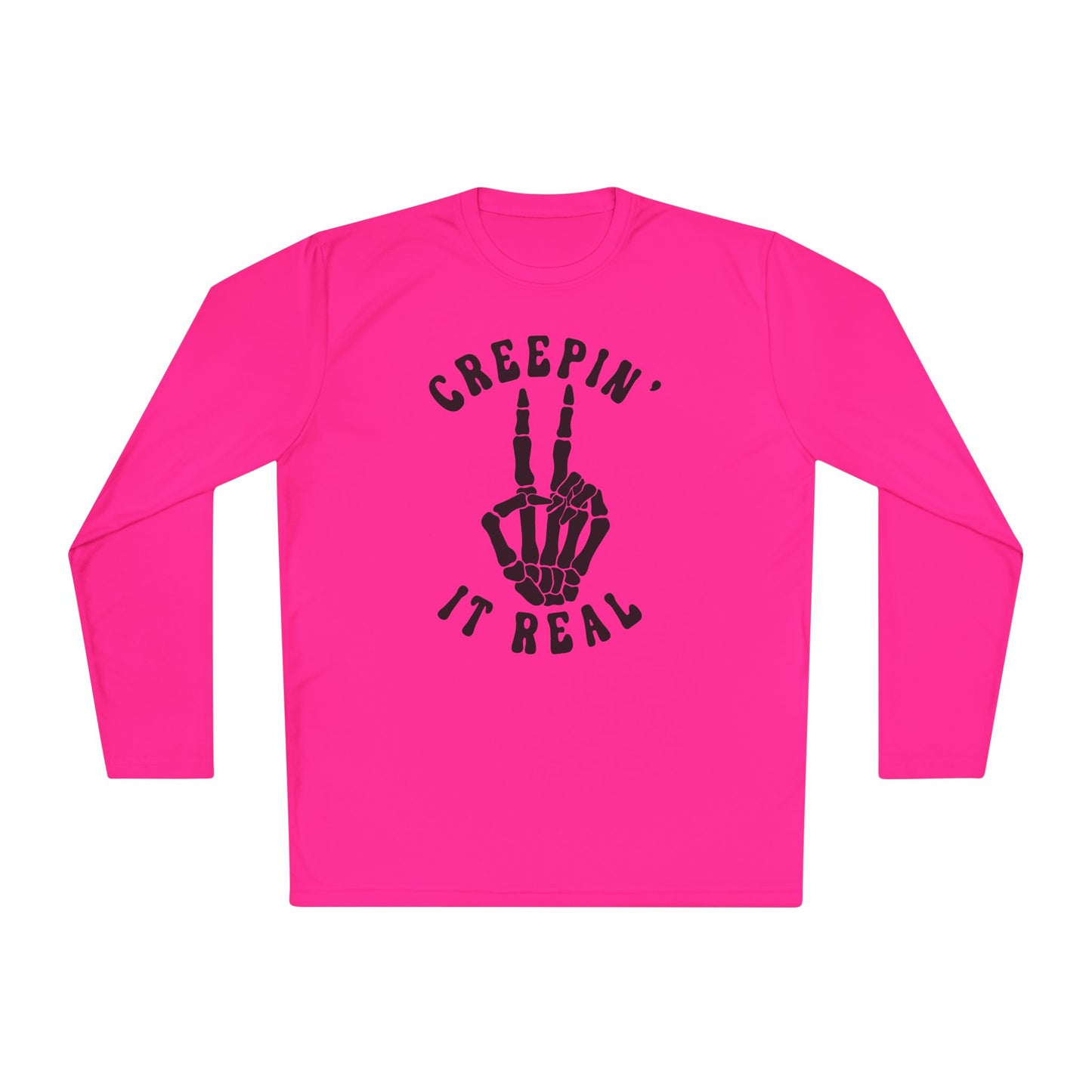 Creepin' It Real Adult Long Sleeve Tee