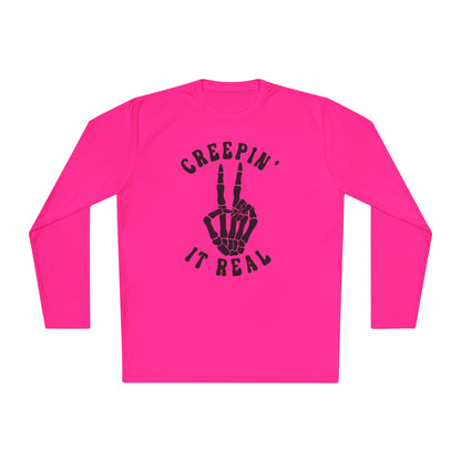 Creepin' It Real Adult Long Sleeve Tee