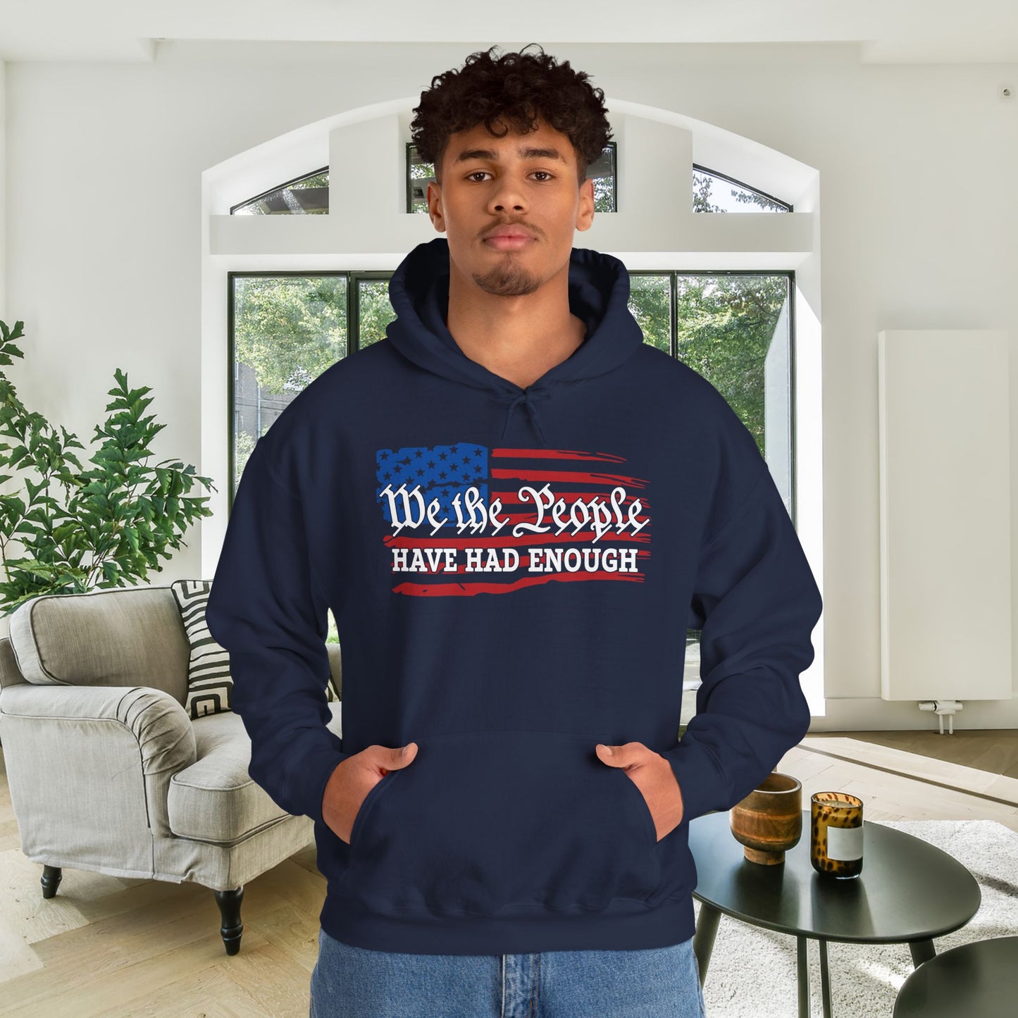 We The People Have Had Enough Heavy Blend™ Hooded Sweatshirt