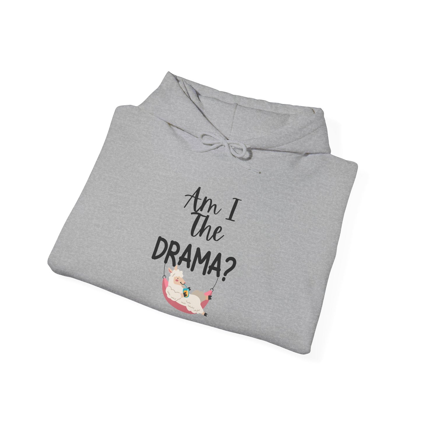 Am I The Drama (Lama) Heavy Blend™ Hooded Sweatshirt