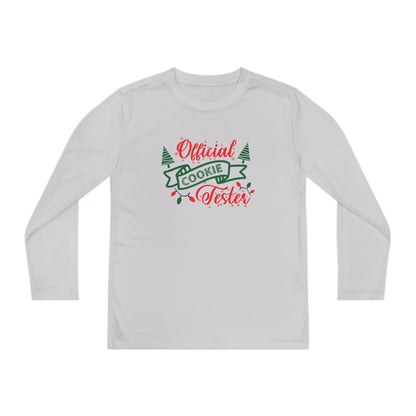 Official Cookie Tester Youth Long Sleeve Tee
