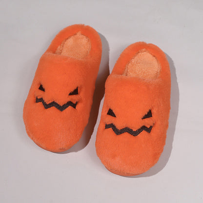 Cozy Indoor Pumpkin Slippers