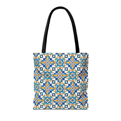 Talavera Sunburst Canvas Tote Bag