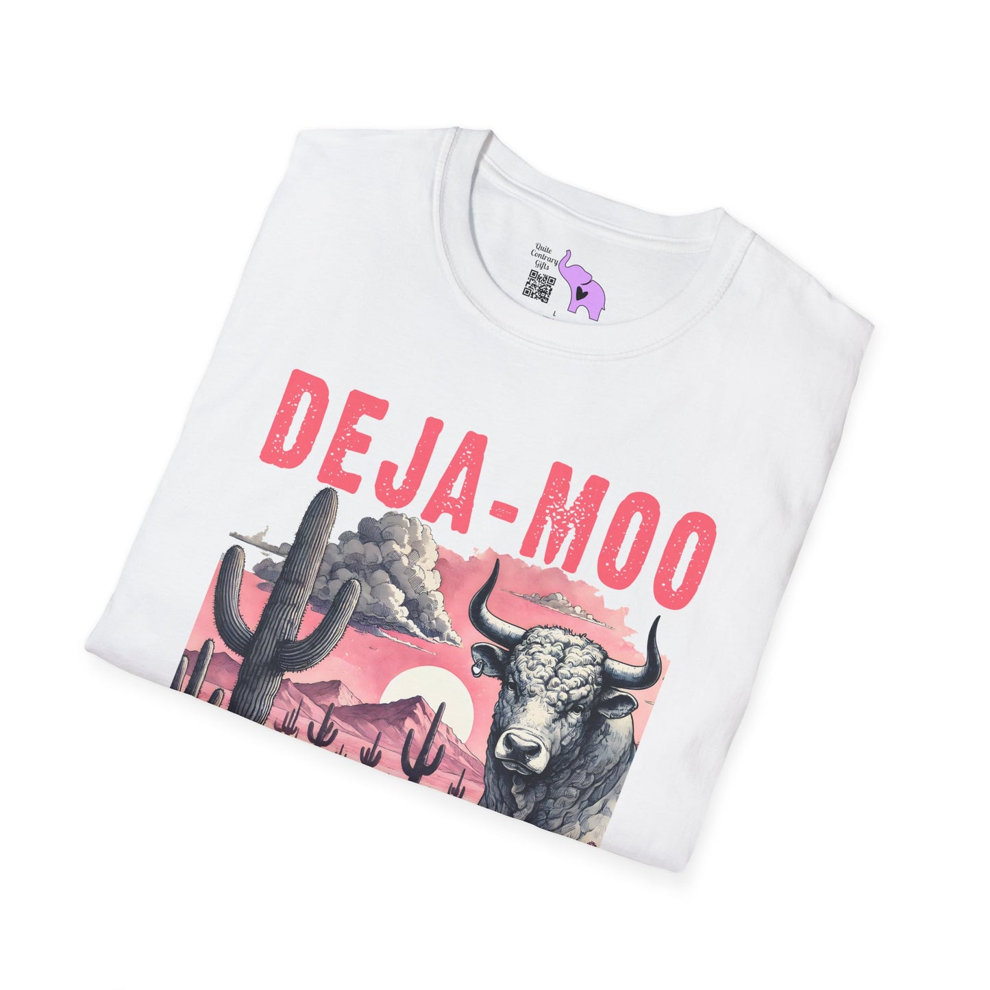 Deja Moo Adult T-shirt