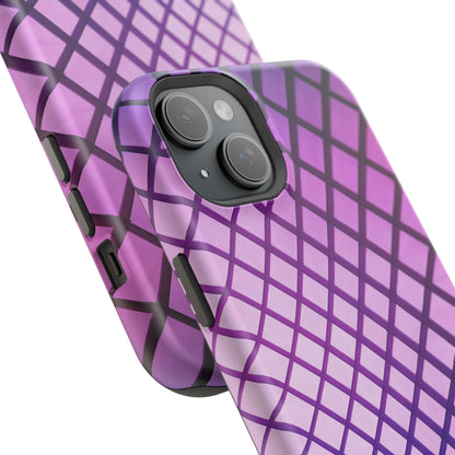 Midnight Mist Mosaic MagSafe® Compatible Tough Case for iPhone