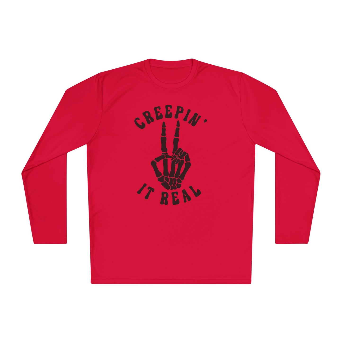 Creepin' It Real Adult Long Sleeve Tee