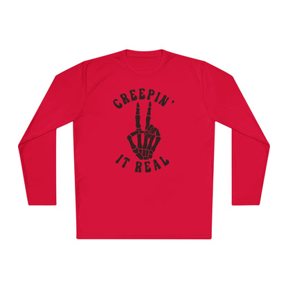 Creepin' It Real Adult Long Sleeve Tee