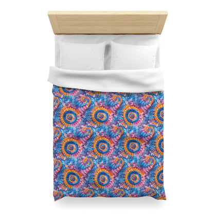 Trippy Taffy Microfiber Duvet Cover
