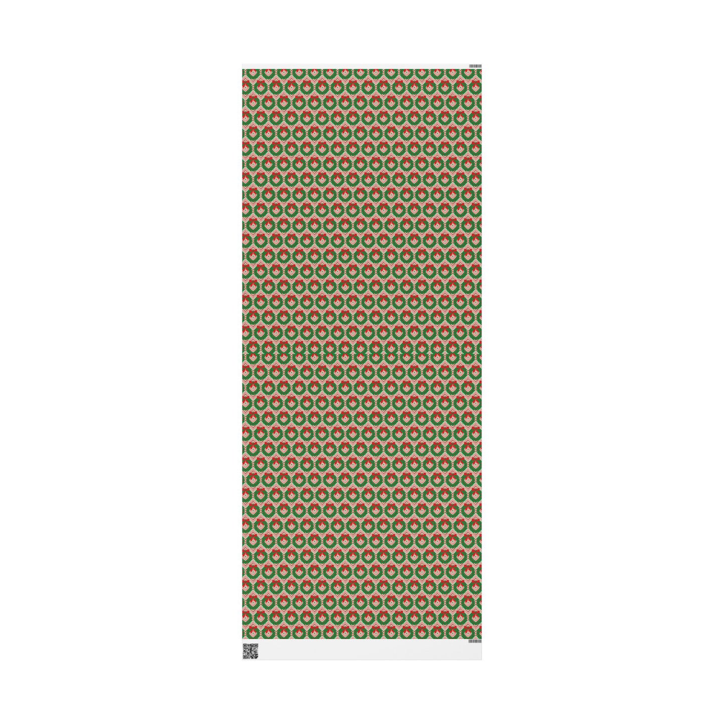Christmas Wreaths Wrapping Paper