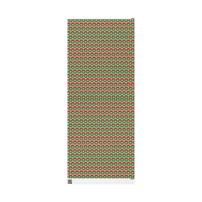 Christmas Wreaths Wrapping Paper