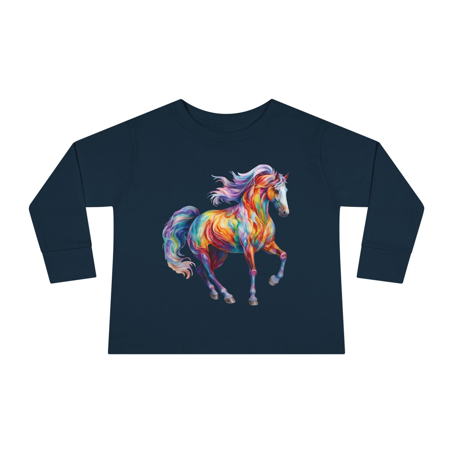 Dreamscape Stallion Toddler Long Sleeve Tee