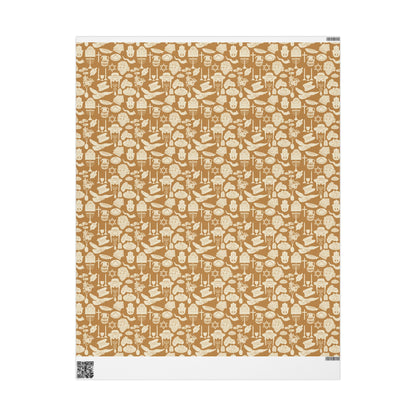Blessings & Light Hanukkah Wrapping Paper