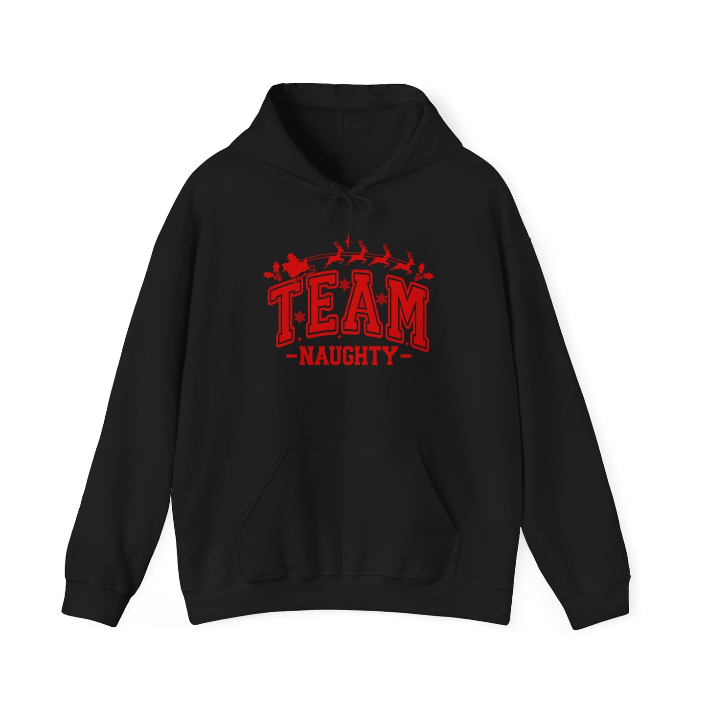 Team Naughty Adult Heavy Blend™ Hooded Sweatshirt