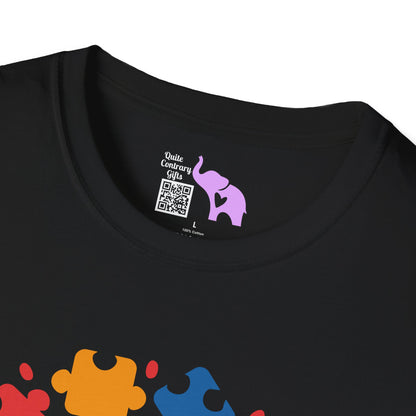 Different Is Awesome Autism Awarness Adult T-shirt