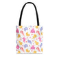 Axolotl Whimsy Canvas Tote Bag